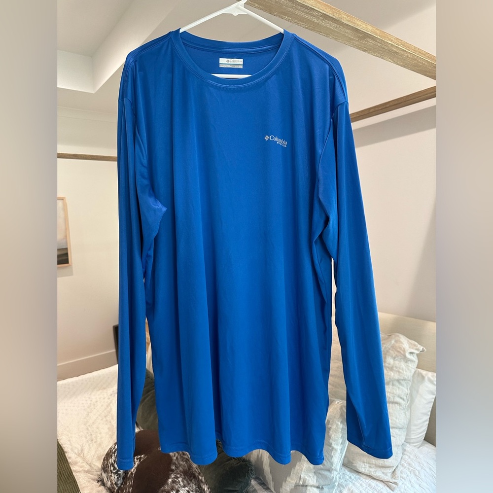 Columbia Blue Long Sleeve Omni-shade